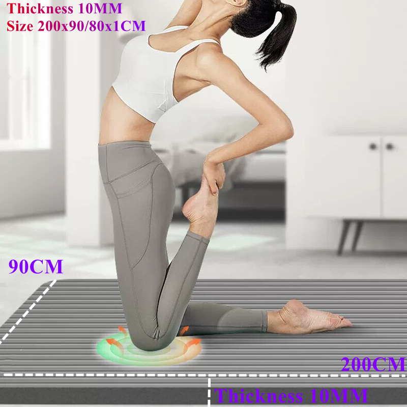 Pilates Yoga For Beginners - Tappetino antiscivolo per yoga spesso 2000