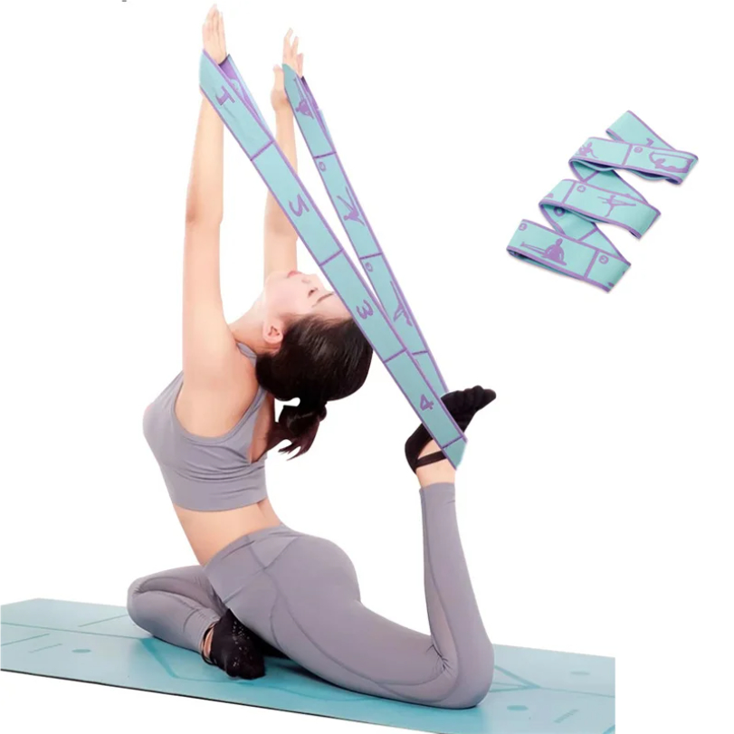 Pilates Yoga For Beginners - Fascia elastica di resistenza per yoga