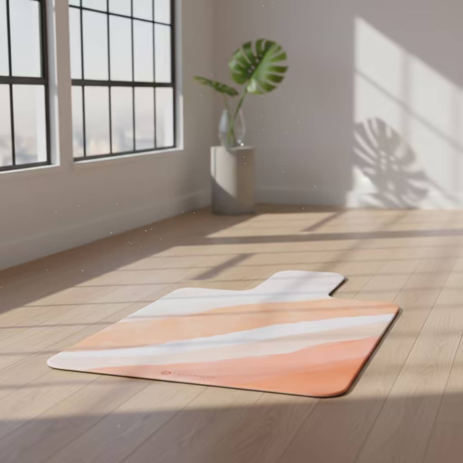 Pilates & Yoga En Talavera Raquel Díaz - Tappetino per Esercizi in Camoscio, Antiscivolo