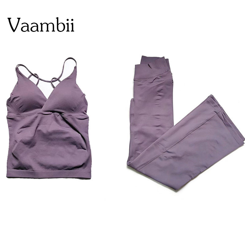 Pilates Yoga Clothes - Completo Sportivo da Donna 2 Pezzi: