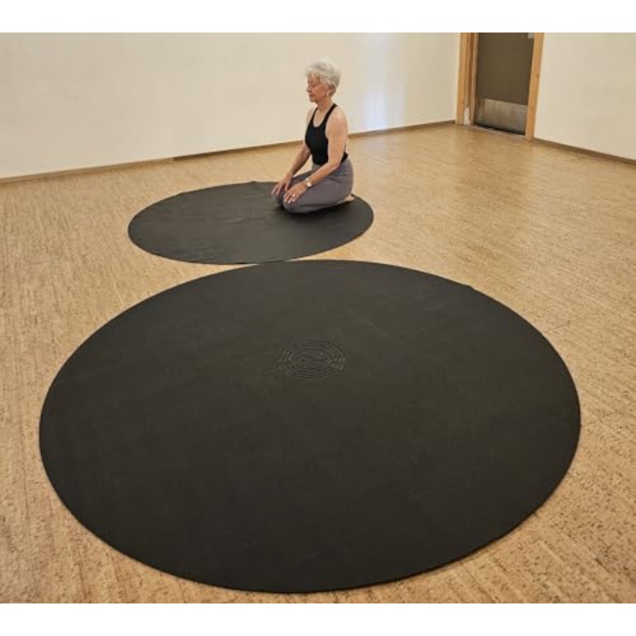 Pilates Yoga And Tai Chi - Tappetino Yoga Circolare Grande da 72