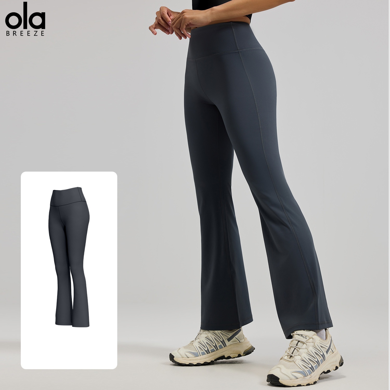 Pilates Yoga Tone - Pantaloni Yoga a Vita Alta e