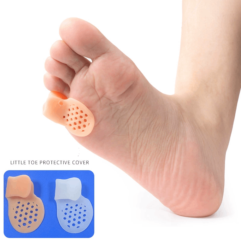 Toe Separator Silicon - 1/2/5 paia di protezione per mignolo