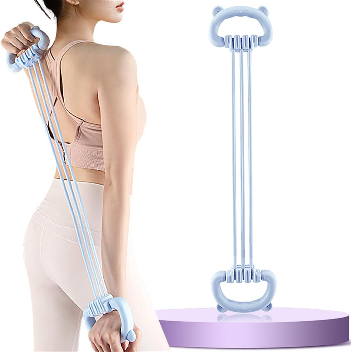 Pilates Yoga Tone - Fasce di Resistenza a Forma di