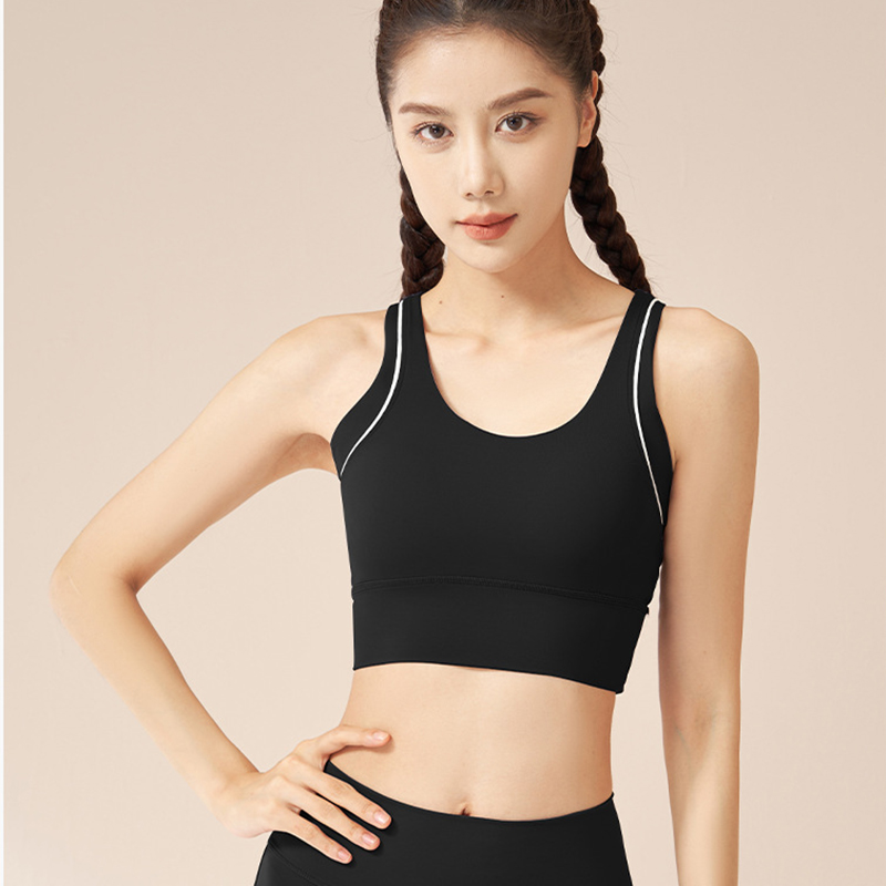 Pilates Yoga Clothes - Reggiseni Sportivi da Donna Antiurto Push-Up