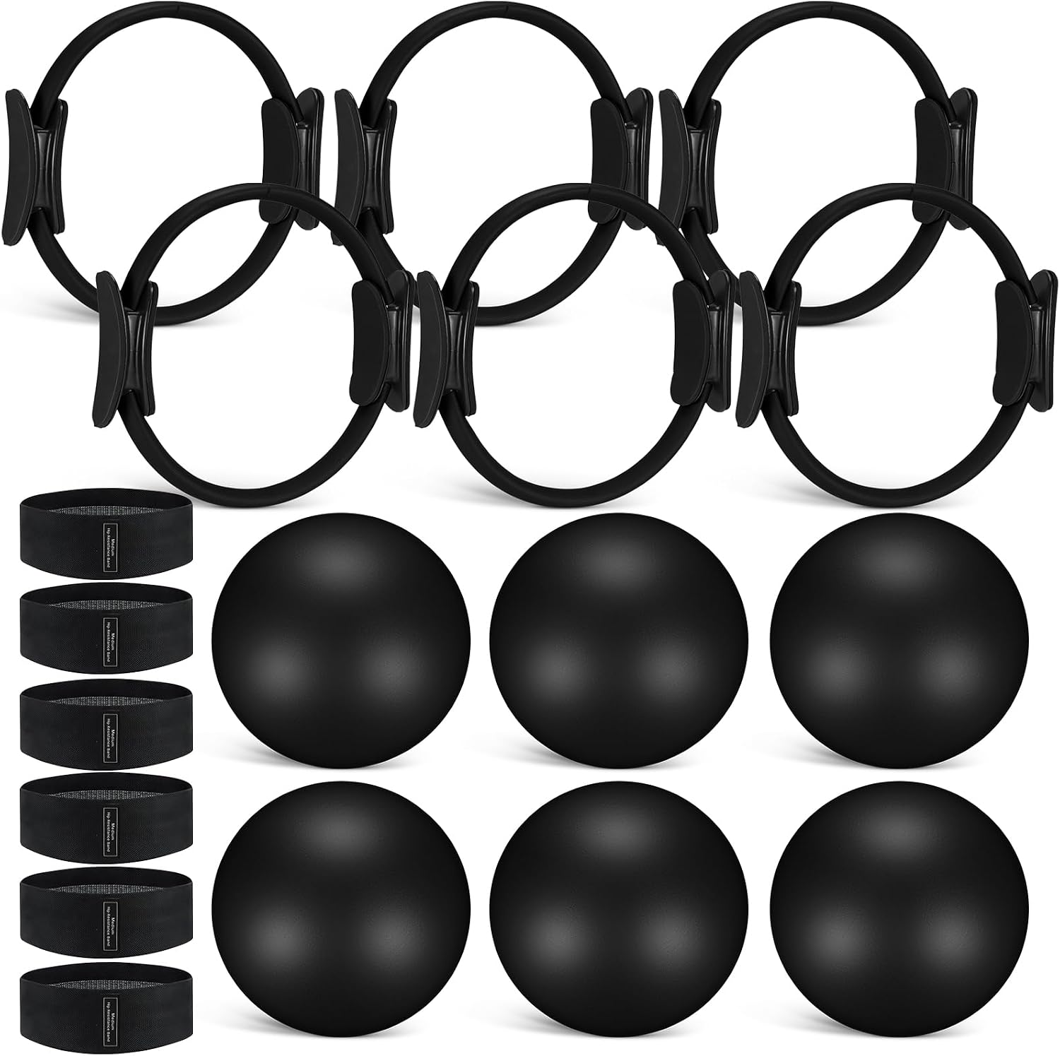 Pilates Yoga Tone - Set di 18 Pezzi per Pilates