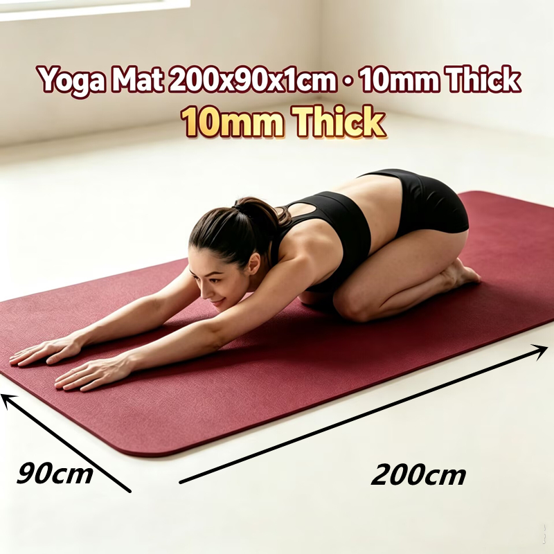 Pilates Yoga For Beginners - Tappetino Yoga 200*90cm in TPE ad