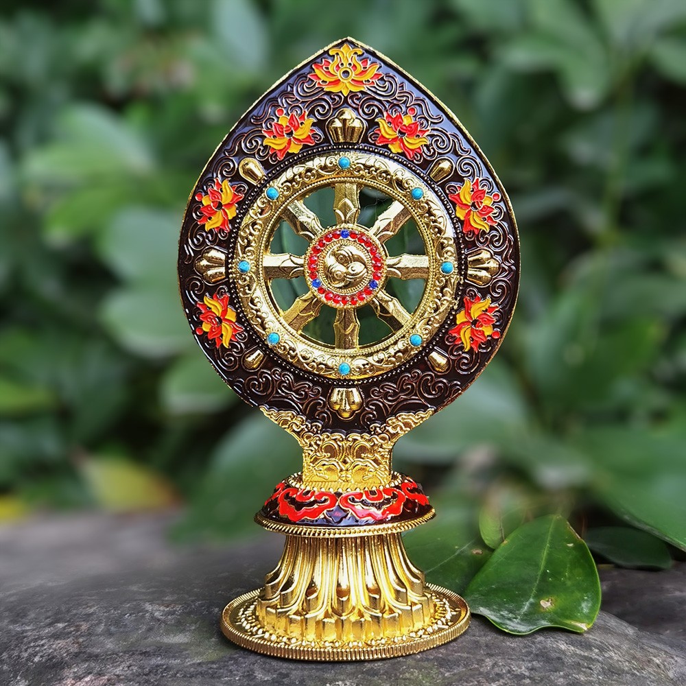 Yoga Wheel Dharma - Ruota del Dharma Tibetana per Meditazione