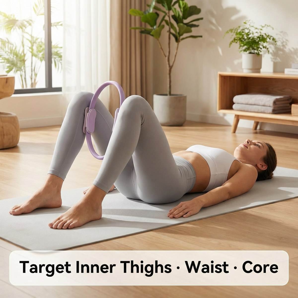 Pilates Yoga Tone - Anello Pilates da 38 cm, Cerchio