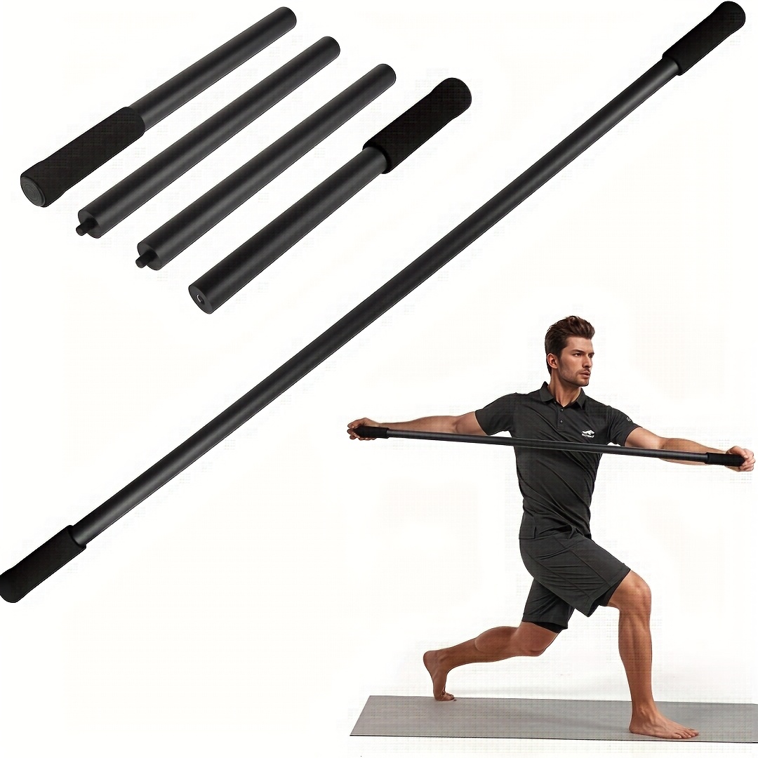 Pilates Yoga Barre - Bastone Yoga Staccabile a Lunghezza Regolabile,