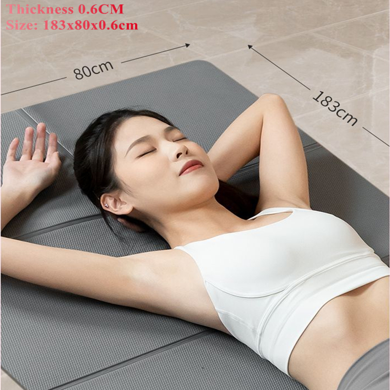 Pilates Yoga For Beginners - 183x80 cm 6mm Addensare Tappetino antiscivolo