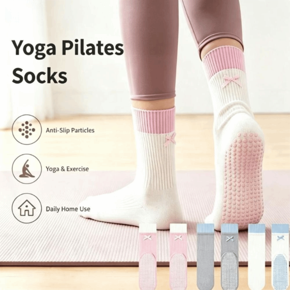 Nuovi Calzini da Yoga in Coton - Pilates Yoga Y Barre recensione e prezzo