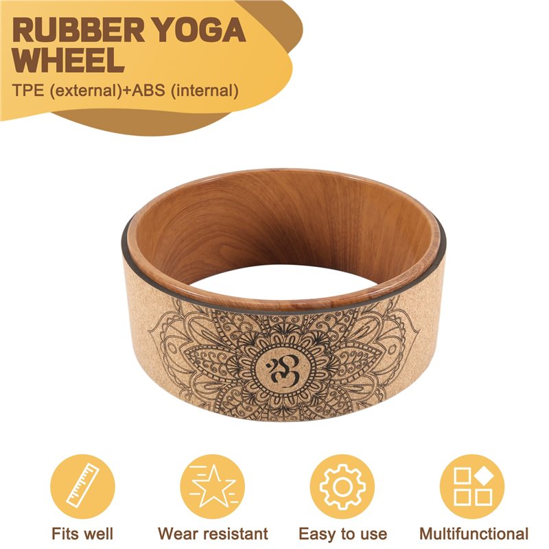 Ruota Yoga A65G in Sughero per - Yoga Wheel Dharma recensione e prezzo