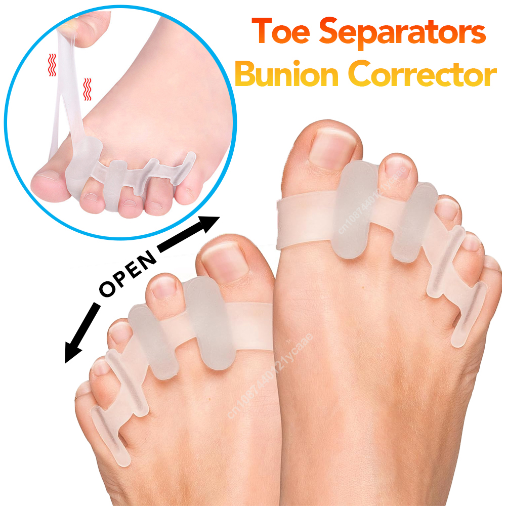 1 paio di separatori per dita  - Toe Separator Silicon recensione e prezzo