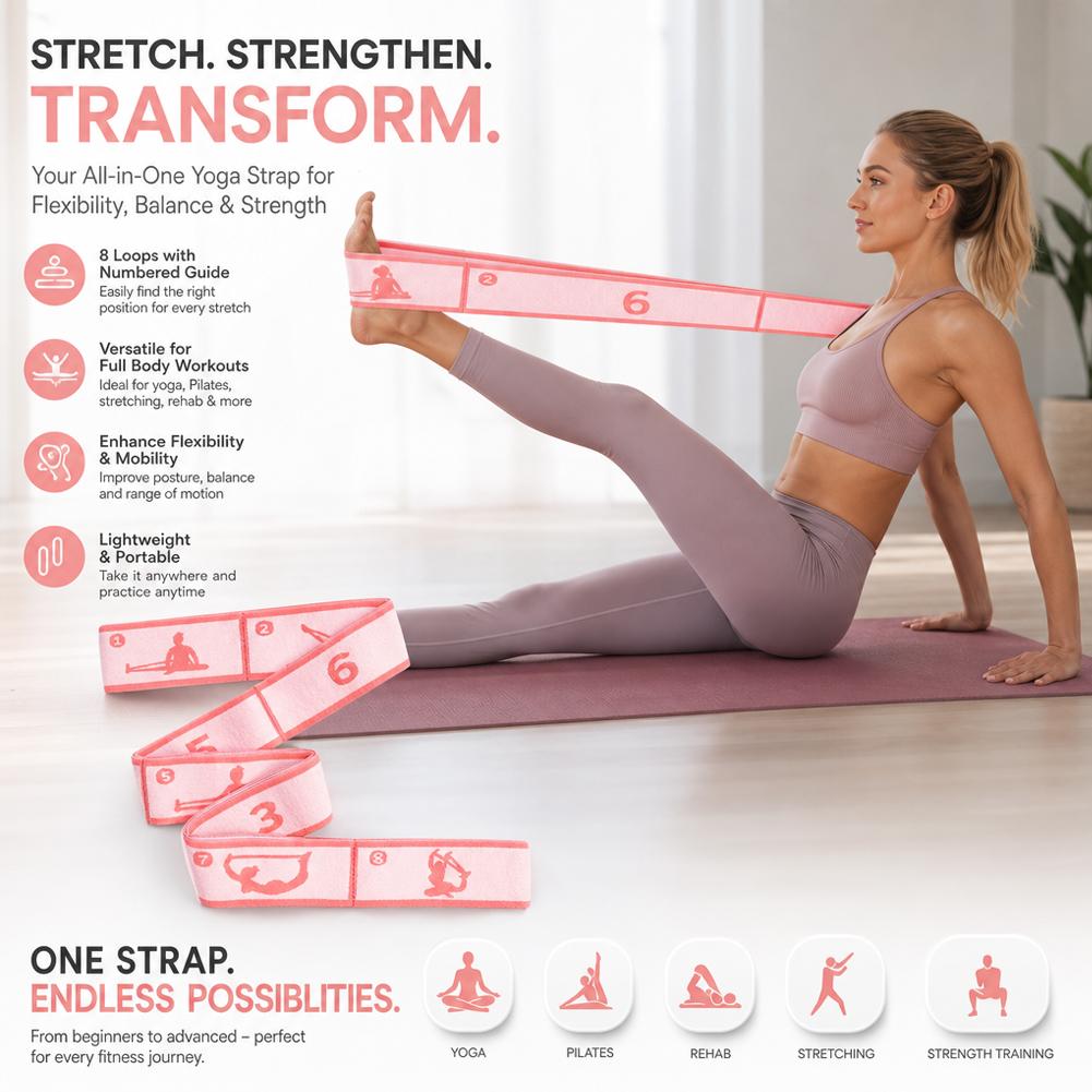 Fascia Elastica per Yoga, Cint - Pilates Yoga For Beginners recensione e prezzo