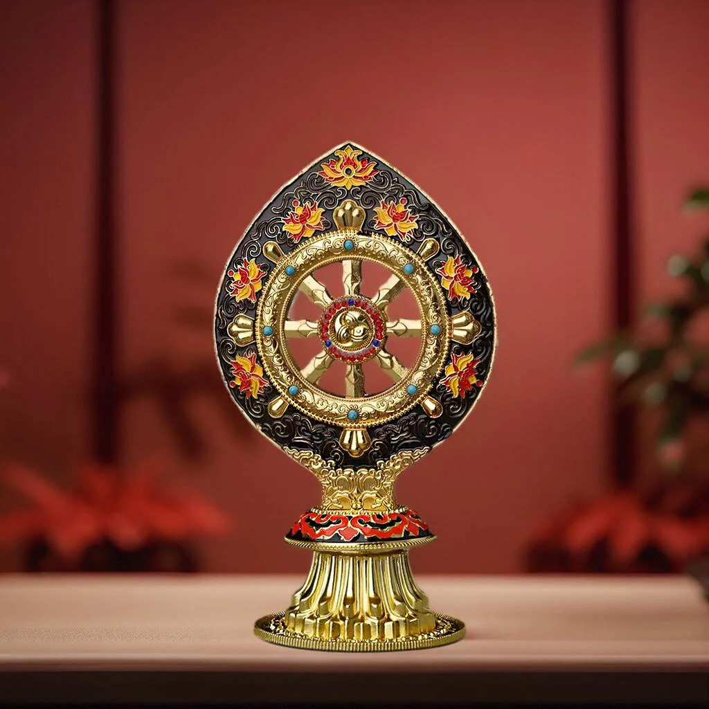 Ruota del Dharma Tibetana per  - Yoga Wheel Dharma recensione e prezzo