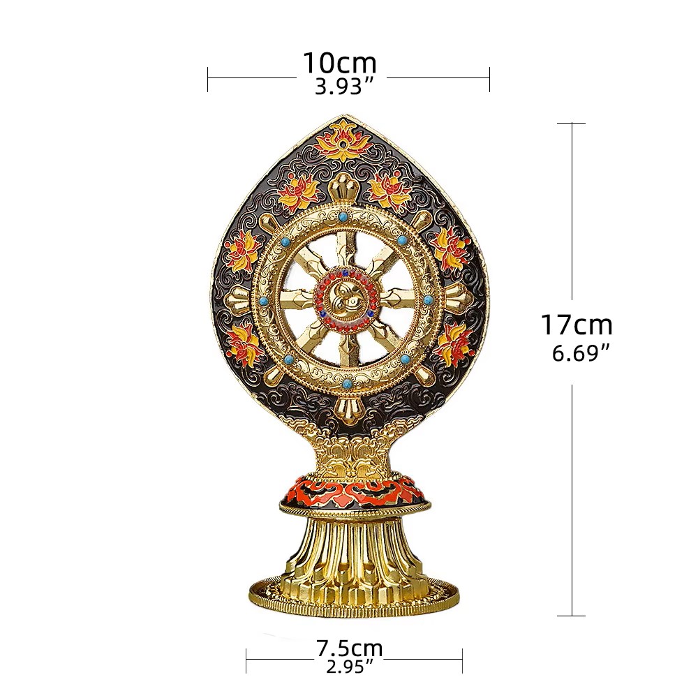 Ruota del Dharma Tibetana per  - Yoga Wheel Dharma recensione e prezzo