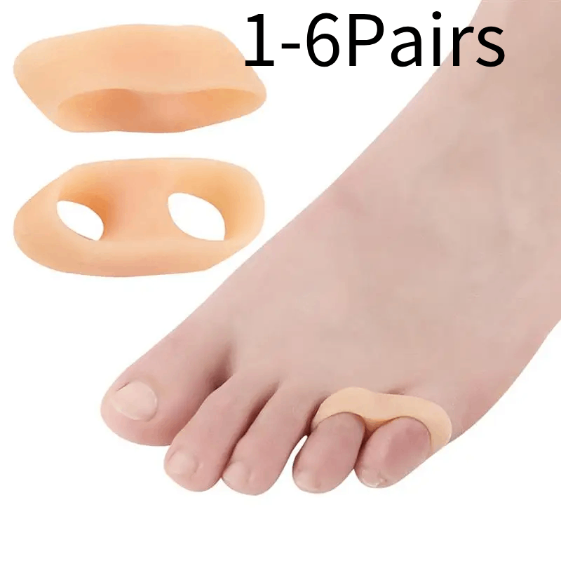 1/2/3/4/5/6 paia Gel Dita Prot - Toe Separator Silicon recensione e prezzo