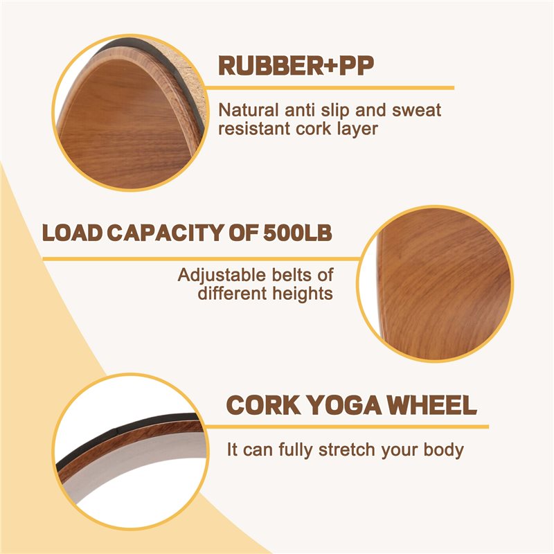 Ruota da yoga in sughero econo - Yoga Wheel Dharma recensione e prezzo